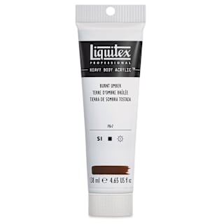 Liquitex Heavy Body Artist Acrylics - Burnt Umber, 4.65 oz Tube