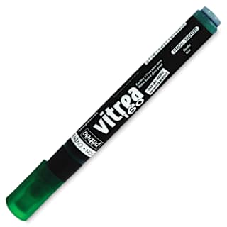 Pebeo Vitrea 160 Paint Markers - Mint, Frosted