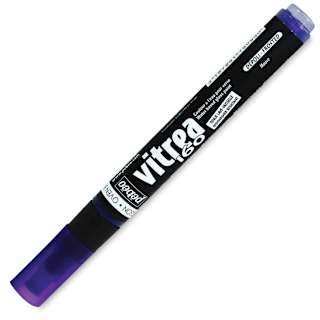Pebeo Vitrea 160 Paint Markers - Mauve, Frosted
