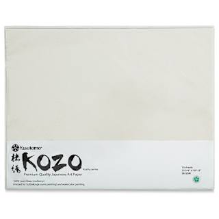Yasutomo Kozo Paper - Pkg of 10 Sheets