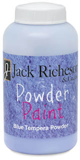 Richeson Powder Tempera Paint - Blue, 1 lb Jar