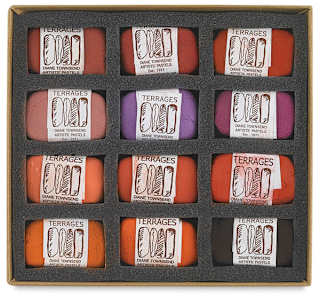 Townsend Terrages Pastel Set - Red Set, Set of 12