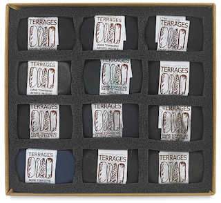 Townsend Terrages Pastel Set - Dark Colors, Set of 12