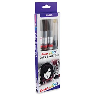 Pentel Arts Color Brush Pen Set - Color Brush Box