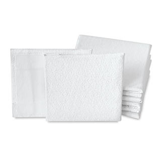 Blick Studio Mini Canvas Panel - 2" x 2", White, Pkg of 8