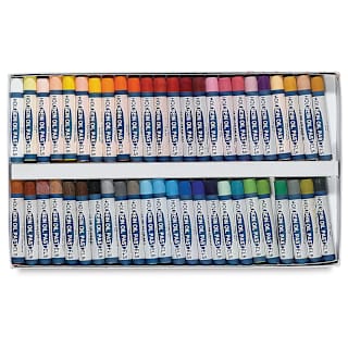 Holbein Academic Oil Pastel Set - Assorted Colors, Set of 48
