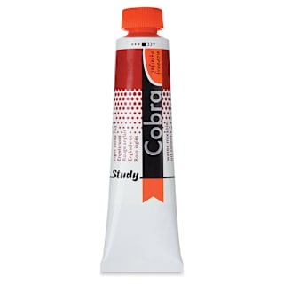 Royal Talens Cobra Study Water Mixable Oil Colors - Light Oxide Red, 40 ml tube