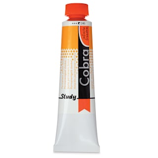 Royal Talens Cobra Study Water Mixable Oil Colors - Permanent Yellow Deep, 40 ml tube
