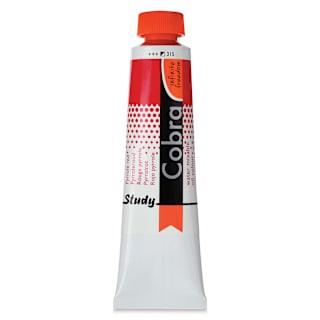 Royal Talens Cobra Study Water Mixable Oil Colors - Pyrrole Red, 40 ml tube