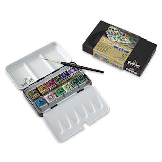 Rembrandt Artists' Watercolors - Set of 12, Granulating Colors