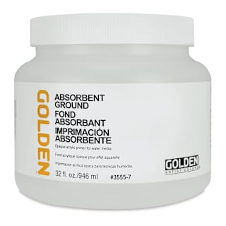 Golden Absorbent Ground - White, Quart