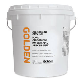 Golden Absorbent Ground - White, 128 oz jar