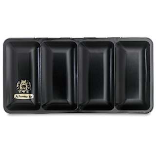 Schmincke Empty Watercolor Tin - for 24 Full Pans / 48 Half Pans