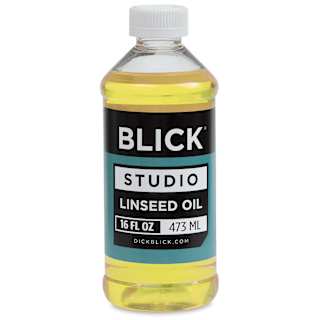 Blick Studio Oil Medium - Linseed Oil, 16 oz Bottle