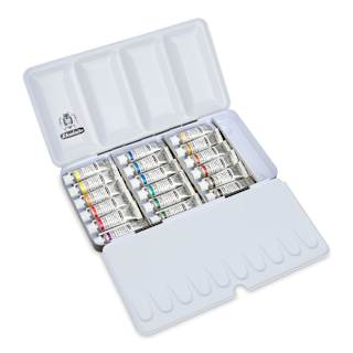 Schmincke Horadam Aquarell Artist Watercolor - Set of 18, Assorted Colors, 5 ml, Tubes