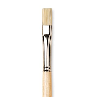 Da Vinci Chuneo Synthetic Hog Bristle Brush - Bright, Size 6