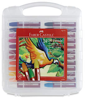 Faber-Castell Grip Oil Pastel Set - Assorted Colors, Set of 24
