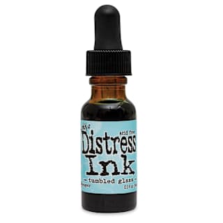 Ranger Distress Ink Pad Re-Inker - Tumbled Glass
