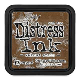 Ranger Distress Ink Pad - Walnut Stain
