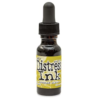 Ranger Distress Ink Pad Re-Inker - Crushed Olive