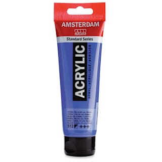 Amsterdam Standard Series Acrylic - Cobalt Blue Ultramarine, 120 ml Tube