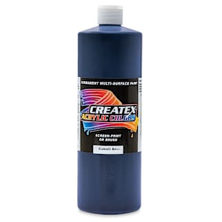 Createx Acrylics - Cobalt Blue, Quart