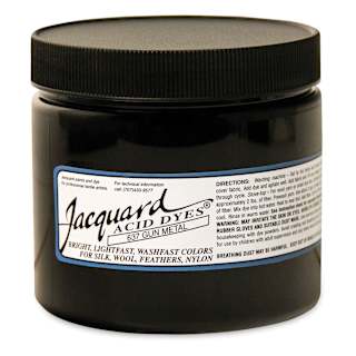 Jacquard Acid Dye - Gun Metal, 8 oz