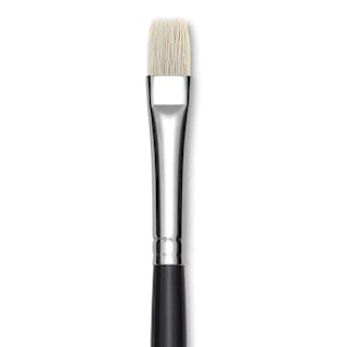 Utrecht Natural Chungking Pure Bristle Brush - Bright, Size 6, Long Handle