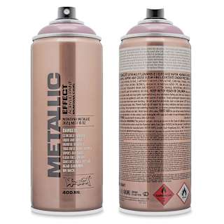 Montana Metallic Effect Spray Paint - Rose