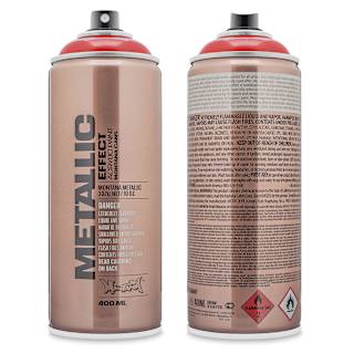 Montana Metallic Effect Spray Paint - Red