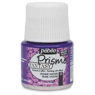 Pebeo Fantasy Prisme Paint - Pearl Violine, 45 ml bottle