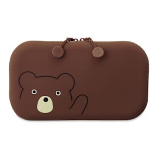 PuniLabo Zipper Pouch - Brown Bear