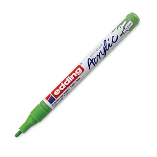 Edding Acrylic Paint Marker - Yellow Green 927, Fine