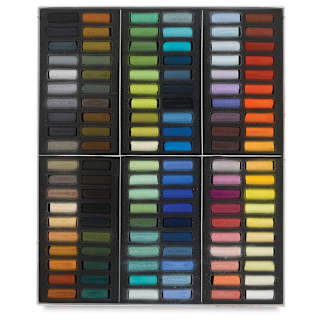Sennelier Soft Pastels - Set of 120, Paris Colors, Half Sticks