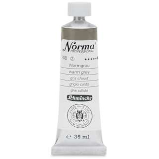 Schmincke Norma Professional Oil Paint - Warm Grey, 35 ml, Tube