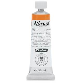 Schmincke Norma Professional Oil Paint - Chrome Yellow Hue Deep, 35 ml, Tube