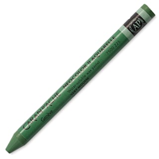 Caran d'Ache Neocolor II Aquarelle Artists' Pastel - Moss Green