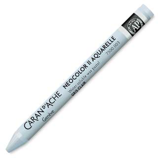 Caran d'Ache Neocolor II Aquarelle Artists' Pastel - Light Gray
