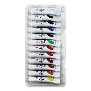 Sakura Koi Watercolor - Set of 12, Assorted Colors, 5 ml, Tubes