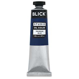 Blick Oil Colors - Prussian Blue, 40 ml tube