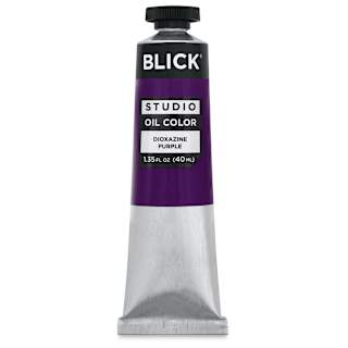 Blick Oil Colors - Dioxazine Purple, 40 ml tube