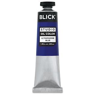 Blick Oil Colors - Ultramarine Blue, 40 ml tube