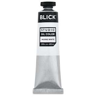 Blick Studio Oil Colors - Mixing White, 40 ml tube
