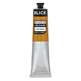 Blick Oil Colors - Raw Sienna, 200 ml tube