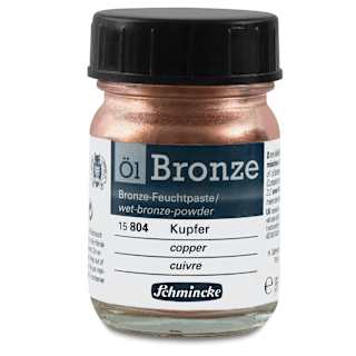 Schmincke Oil Bronze - Copper, 50 ml bottle