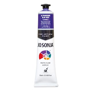 Jo Sonja's Artist Acrylic - Ultramarine Blue Deep, 2.5 oz tube
