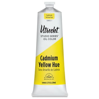 Utrecht Studio Series Oil Paint - Cadmium Yellow Hue, 200 ml tube