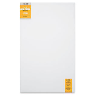Blick Premier Stretched Cotton Canvas - Gallery Profile, Splined, 30" x 48"