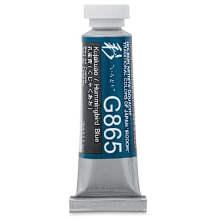 Holbein Irodori Artist Gouache - Hummingbird Blue, 15 ml, Tube