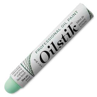 Shiva Oilstik Oil Paint - Light Green, Regular